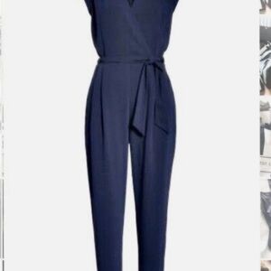 Theory Navy Jumpsuit